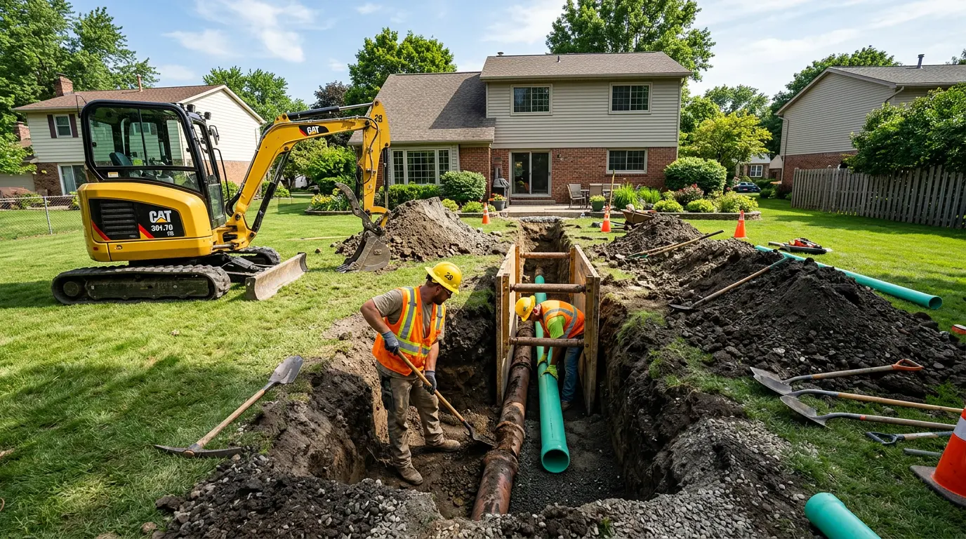 Trenchless Sewer Repair in Midland, NC